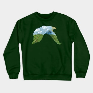 Eagle Rare. Original Art BullShirtCo. Crewneck Sweatshirt